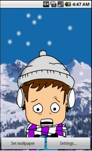 Face Boy Live Wallpaper Free screenshot 3