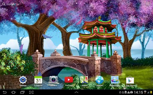 Magic Garden Live Wallpaper 5 تصوير الشاشة