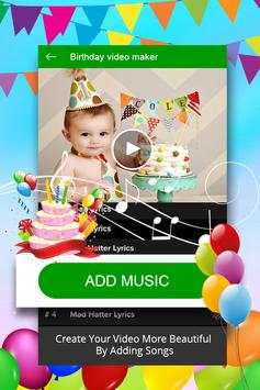Birthday Video Maker screenshot 2