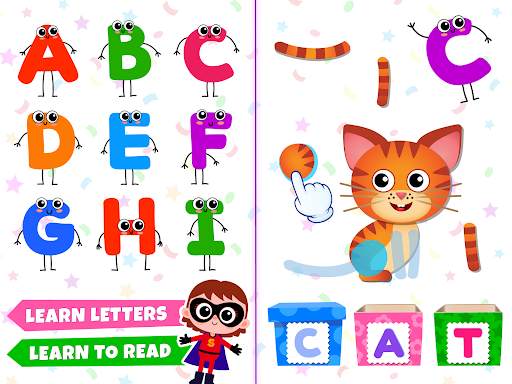 Learn to Read! Bini ABC games! screenshot 17