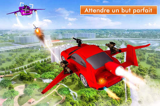 Car Flying Shooting: Car games screenshot 4