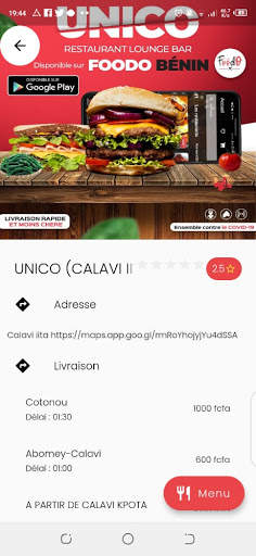 FOODO-BENIN скриншот 4