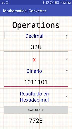 Convertidor Matematico screenshot 3