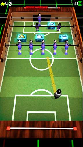 Table Football Goal ⚽ sepak bola meja screenshot 1