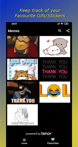 Memes: GIFs, Stickers for Snapchat, WhatsApp, IG screenshot 3
