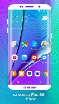 Launcher Theme S8 Edge screenshot 1