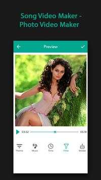 Song Video Maker-Photo Video Maker screenshot 1