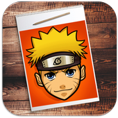 How to Draw Anime Naruto icon