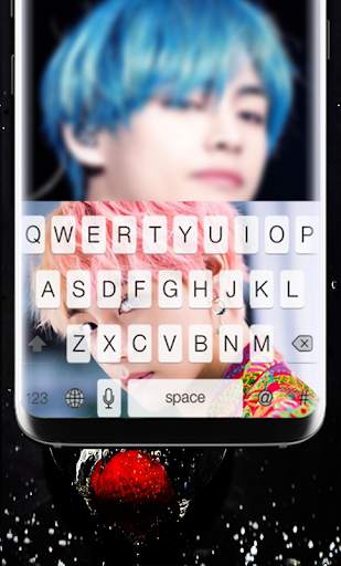 Keyboard BTS V Theme स्क्रीनशॉट 4