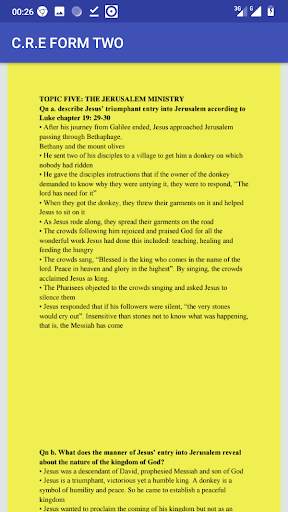 C.R.E  Form 2 Notes   Revision Kit and Answers screenshot 3