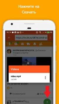 Odnoklassniki Video Downloader - Ok screenshot 5