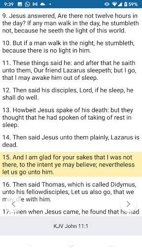 Bible KJV FREE - No Ads, Audio screenshot 3