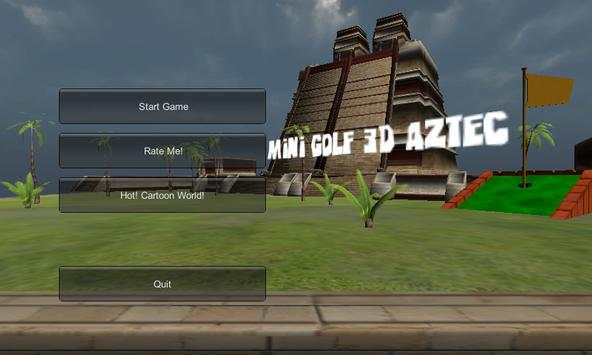 Mini Golf Games Aztec Course स्क्रीनशॉट 7