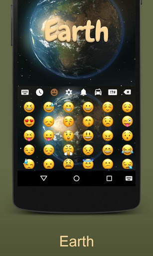 Earth Rotating Live Keyboard screenshot 4