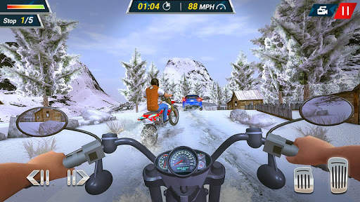 Snow Motorbike Racing 2019 Free screenshot 3