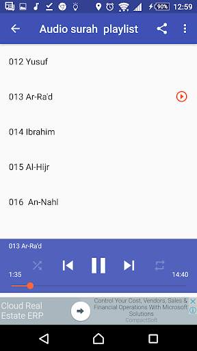 Sudais Full Quran Mp3 Offline screenshot 2
