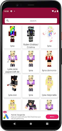 Skin de Lyna Para Minecraft screenshot 3