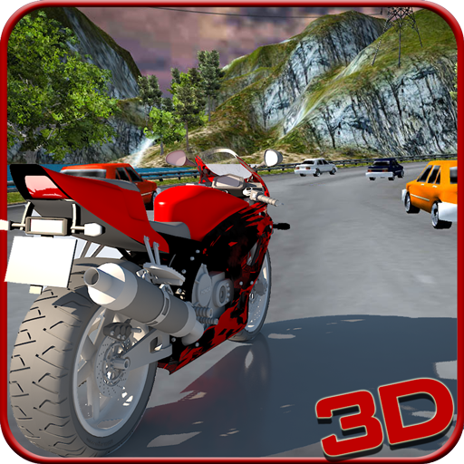 Racing on Bike icon