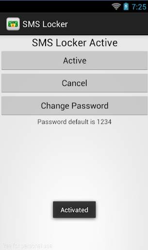 SMS Lock - Message Locker 1 تصوير الشاشة