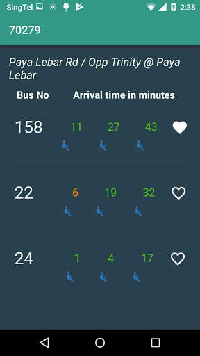 SG Bus Stop screenshot 2