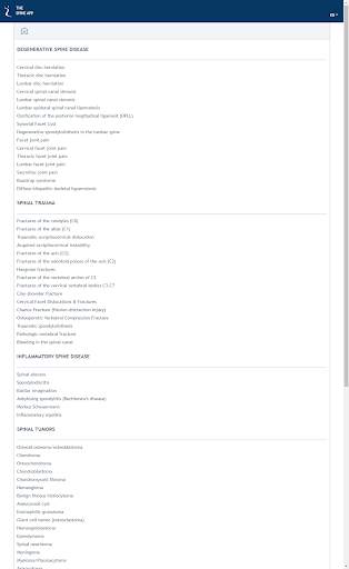 THE SPINE APP screenshot 10