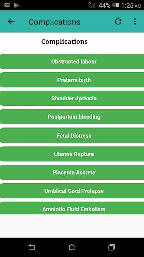 Normal Labour And Complications screenshot 1