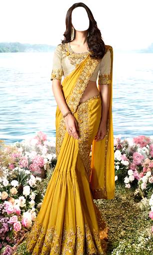 Women Designer Sarees photo suit screenshot 2
