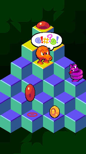 Q*bert screenshot 1