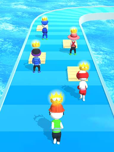 Stack Colors Stickman Race : Stack Crowd screenshot 1