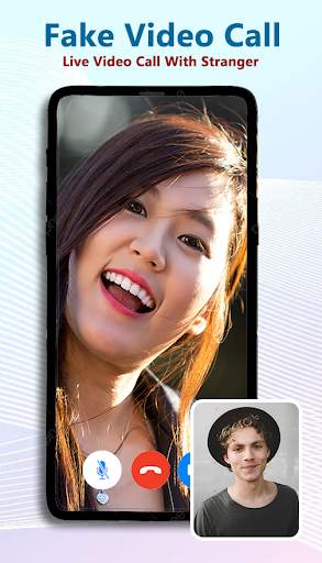 Fake Video Call & Chat- Girlfriend Live Prank screenshot 1