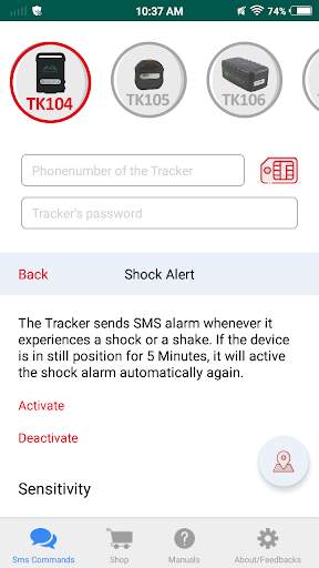 Tracker SMS screenshot 5