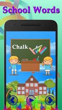 Learn School Words screenshot 3