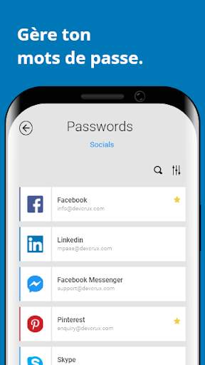 mPass - Gestionnaire de mots de passe sécurisé screenshot 2