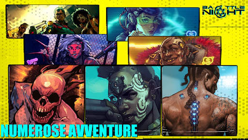 Battle Night: Cyberpunk RPG screenshot 7