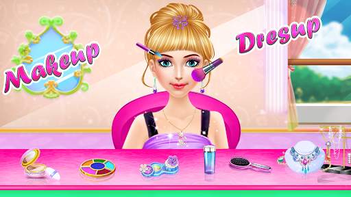 Spa Salon Makeover Girl Game - Makeup Artist screenshot 4
