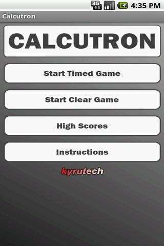 Calcutron Lite screenshot 1
