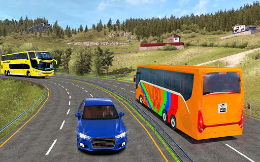 Simulator Bus Pelatih Kota: Game Bus 2021 screenshot 5