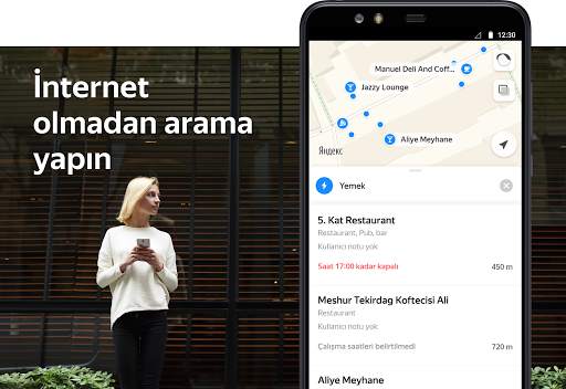 Yandex Maps ve Navigasyon screenshot 1