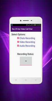 Rec Of imo Video Call Chat screenshot 3
