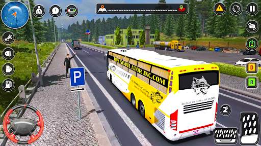 City Bus Game Hill Bus Driving screenshot 5