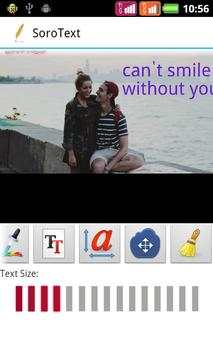 Soro Shop - Text your photos screenshot 5