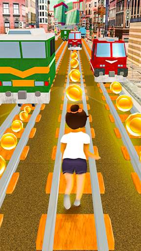 Bus Rush Endless Running & Racing Game Free screenshot 1