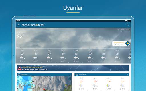 Hava durumu & Radar - Türkiye screenshot 20