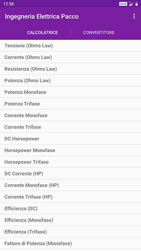 Ingegneria Elettrica Pacco screenshot 1