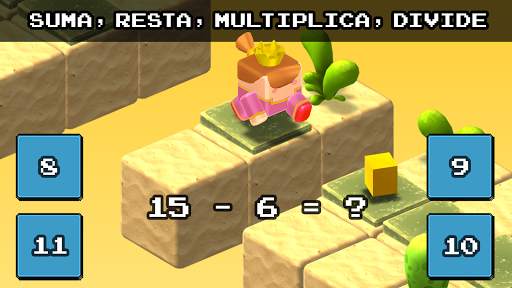 Math Jumps: Juego Matemático screenshot 1