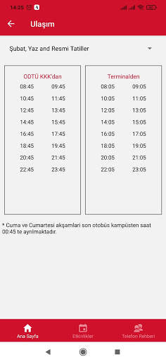 METU NCC Mobile screenshot 6