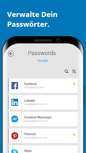 mPass - Secure Password Manager screenshot 2