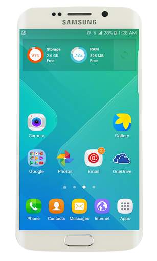 Galaxy S8 launcher Theme screenshot 2