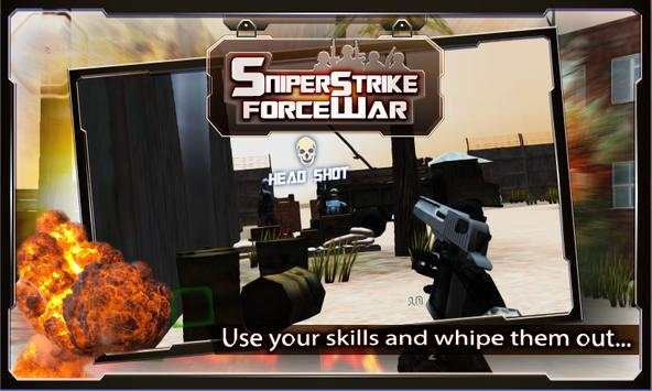 Sniper Strike Force War screenshot 4