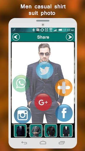 Man Fashion Suit Photo screenshot 5